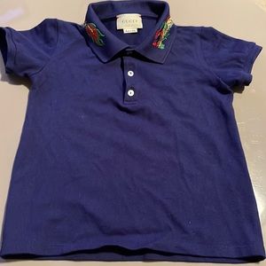 AUTHENTIC GUCCI BABY BOY SHIRT